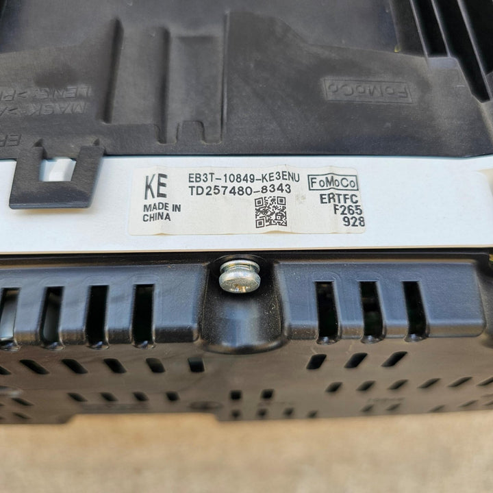 2015 Ford Ranger PXII MNAUMFF50FW519773 - Instrument Cluster PN: EB3T10849KE3ENU