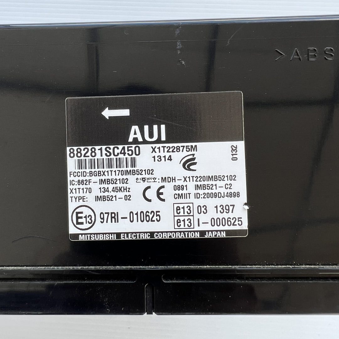 2011 Subaru Forester SH X  Petrol Automatic - Body Control Module 88281SC450