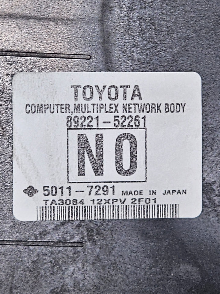 2012 Toyota Yaris NCP131R YRS  Petrol Automatic - Fuse Box 8922152261