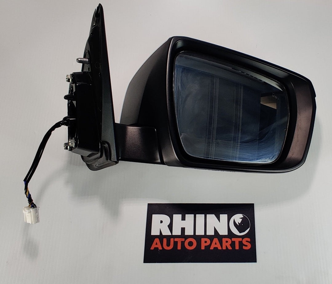 Jul 2020 to Sep 2024- Mazda BT-50 TF- Right Door Mirror- Manual Fold, Non-Heated Type, Colour Coded