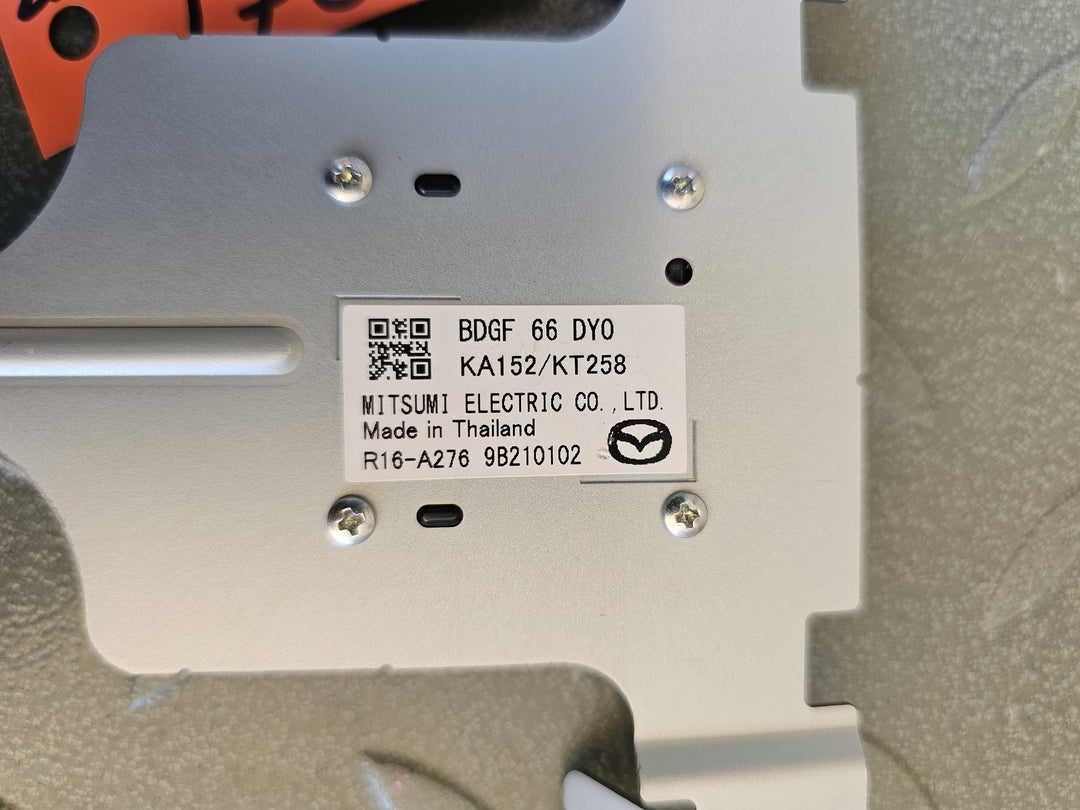 2019 Mazda Mazda3 BP JM0BP2HLA01103327 - Antenna PN: BDGF66DY0