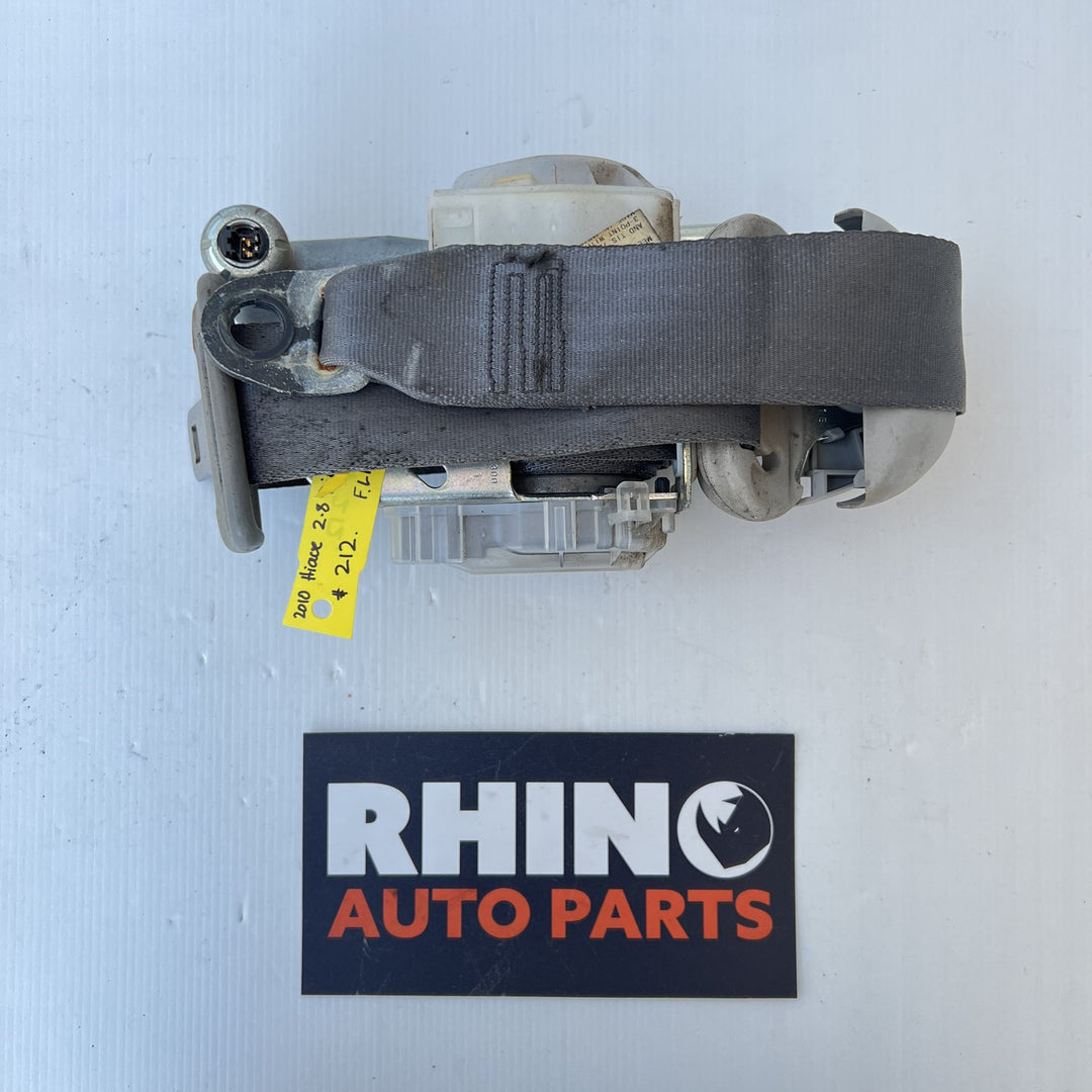 Jan 2005 to Jan 2014- Toyota Hiace TRH KDH- Left Front Seat Belt- Grey