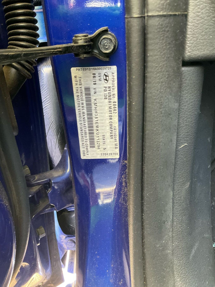 2019, Hyundai, i30, PD2