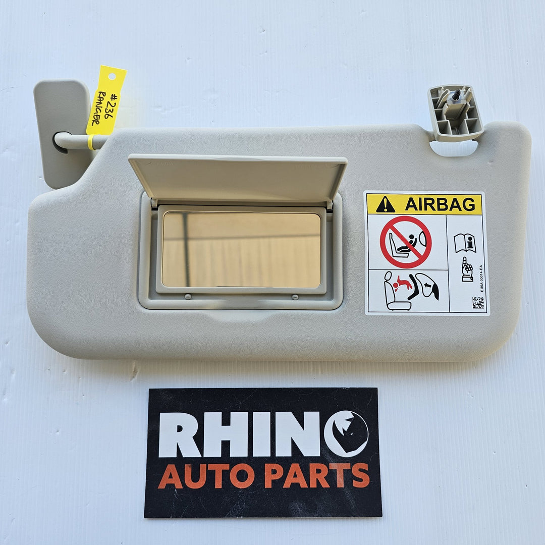 2019 Ford Ranger XLS Right Sun Visor EU5A00014EA