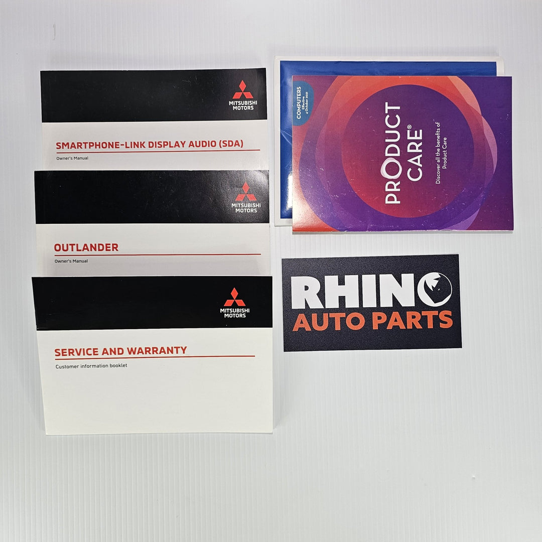 2020 Mitsubishi Outlander III ZL Black Edition 2.4 Petrol Automatic CVT - Owners Handbook