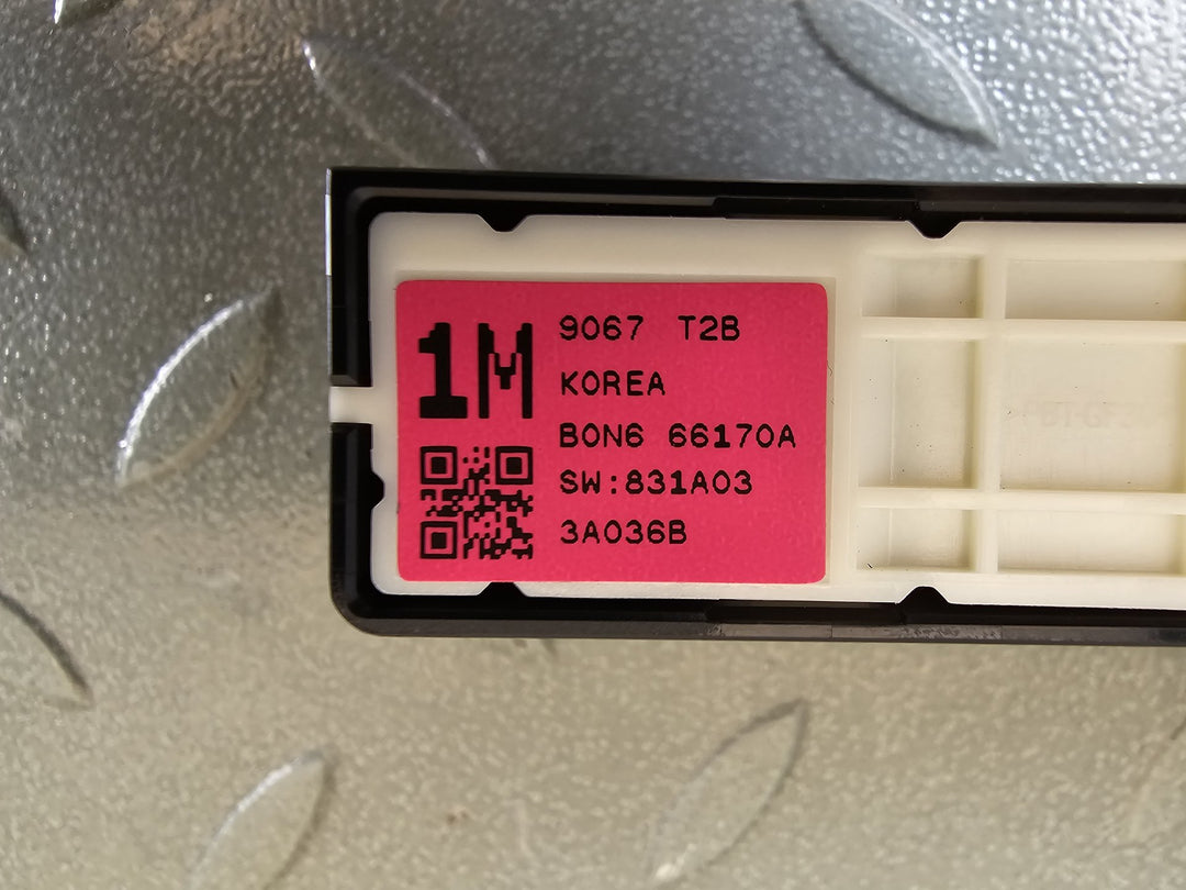 2019 Mazda Mazda3 BP JM0BP2HLA01103327 - Traction Control Switch PN: B0N666170A