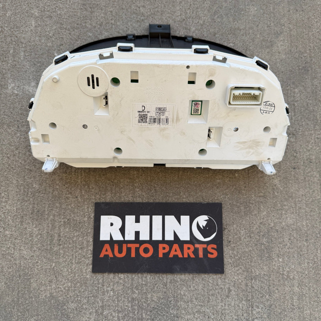 2023 Mitsubishi Triton KL KL1 - Instrument Cluster PN: 8100C663