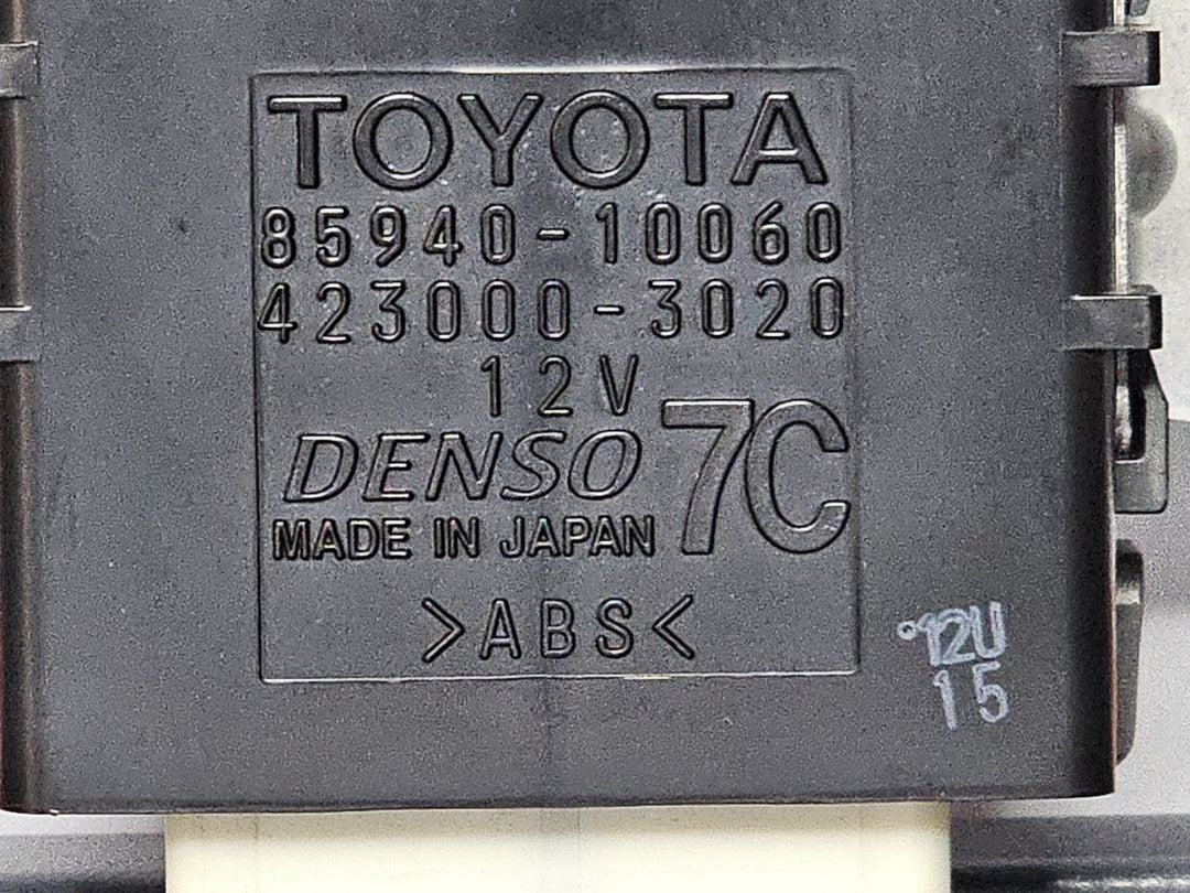 2017 Toyota C-HR X50 Koba 1.2 Petrol Automatic CVT - Wiper Control Unit 8594010060