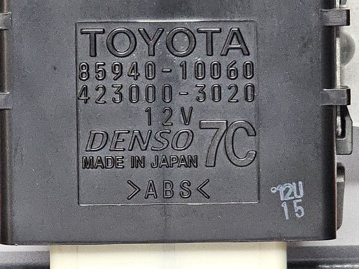 2017 Toyota C-HR X50 Koba 1.2 Petrol Automatic CVT - Wiper Control Unit 8594010060