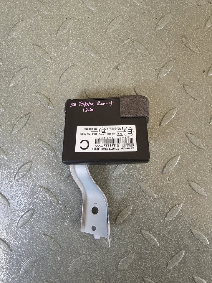 2011 Toyota RAV4 ACA38R CV  Petrol Automatic - Electronic Module 89780