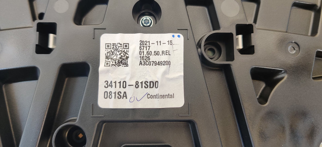 2022 Suzuki Swift - Instrument Cluster PN: 3411081SD0