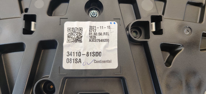 2022 Suzuki Swift - Instrument Cluster PN: 3411081SD0