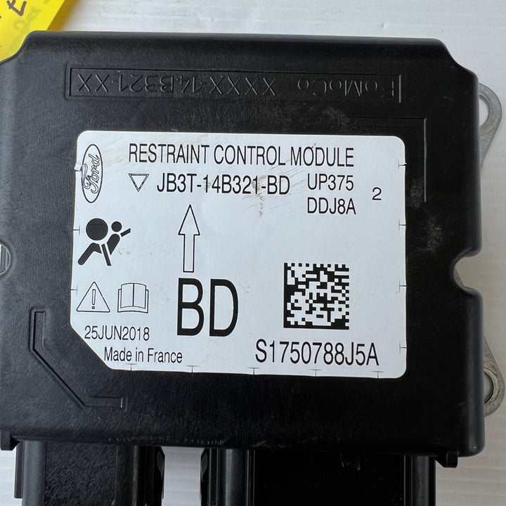 2015-2022 Ford Ranger Wildtrak Airbag Module JB3T14B321BD