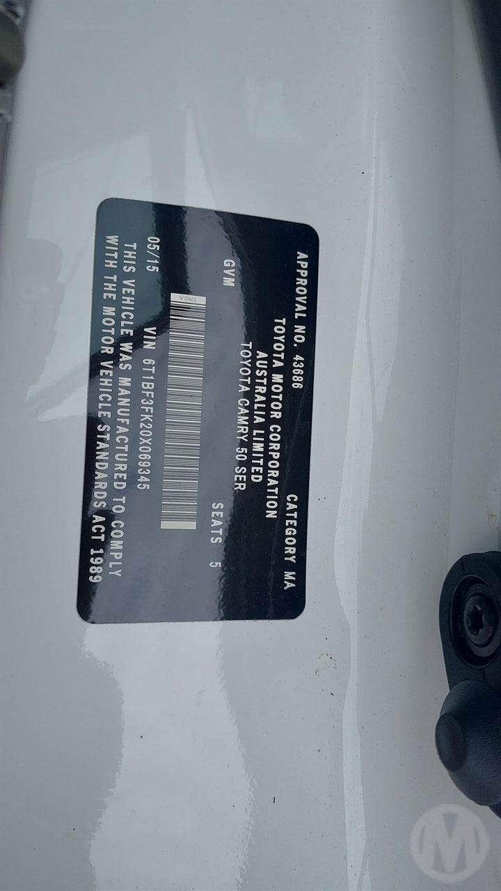 2015, Toyota, Camry, Altise