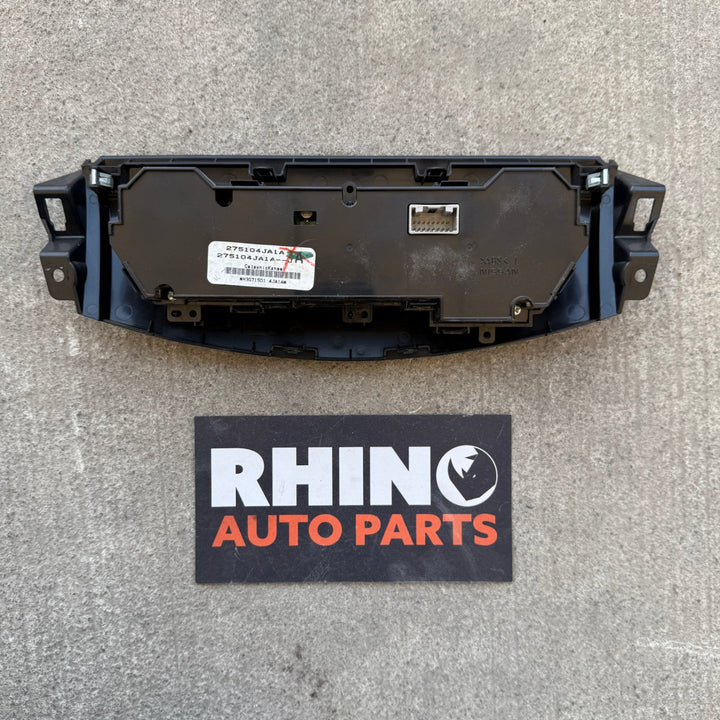 2017 Nissan Navara - Heater/AC Controls PN: 275104JA1A