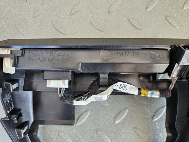 2019 Mazda Mazda3 BP JM0BP2HLA01103327 - Seat Belt Reminder PN: BCJH67Z33