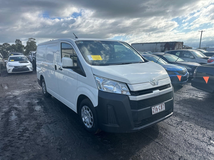 Feb 2019 to Current - Toyota Hiace 300 Series - Right Front Seat - Cloth/Leather, Beige/Grey