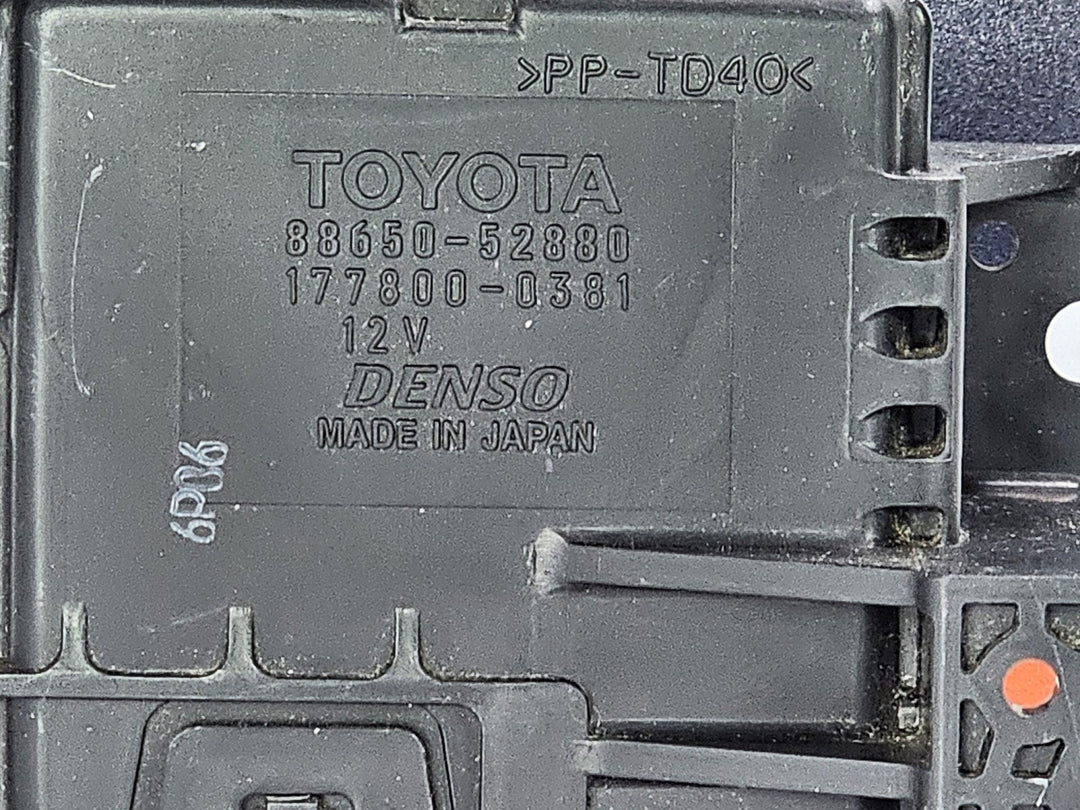 2012 Toyota Yaris NCP131R YRS  Petrol Automatic - A/C Amplifier 8865052880