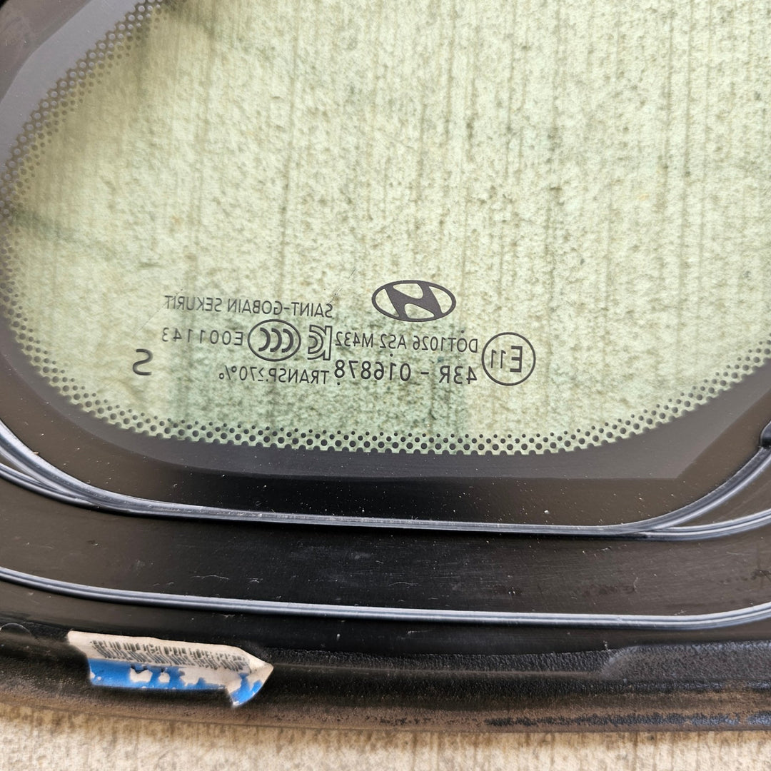 2023 Hyundai i30 - Left Rear Quarter Door Glass PN: 012CT1K156