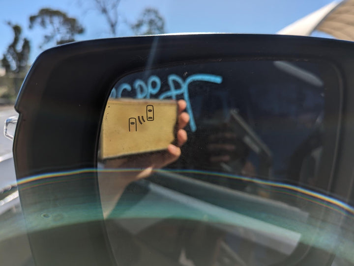 Jul 2020 to Sep 2024 - Mazda BT-50 TF - Left Door Mirror - Power Fold, Non-Heated Type, Colour Coded