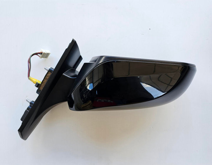 Dec 2016 to Sep 2019 - Toyota C-HR - Left Door Mirror - Power Fold, Non-Puddle Lamp Type, Gloss Black, Gen 1