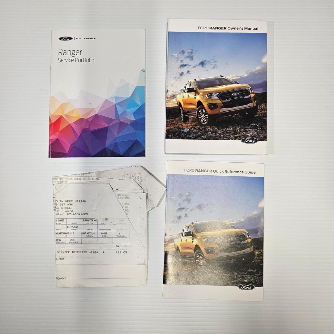 Jun 2011 to Apr 2022- Ford Ranger PX- Owners Handbook