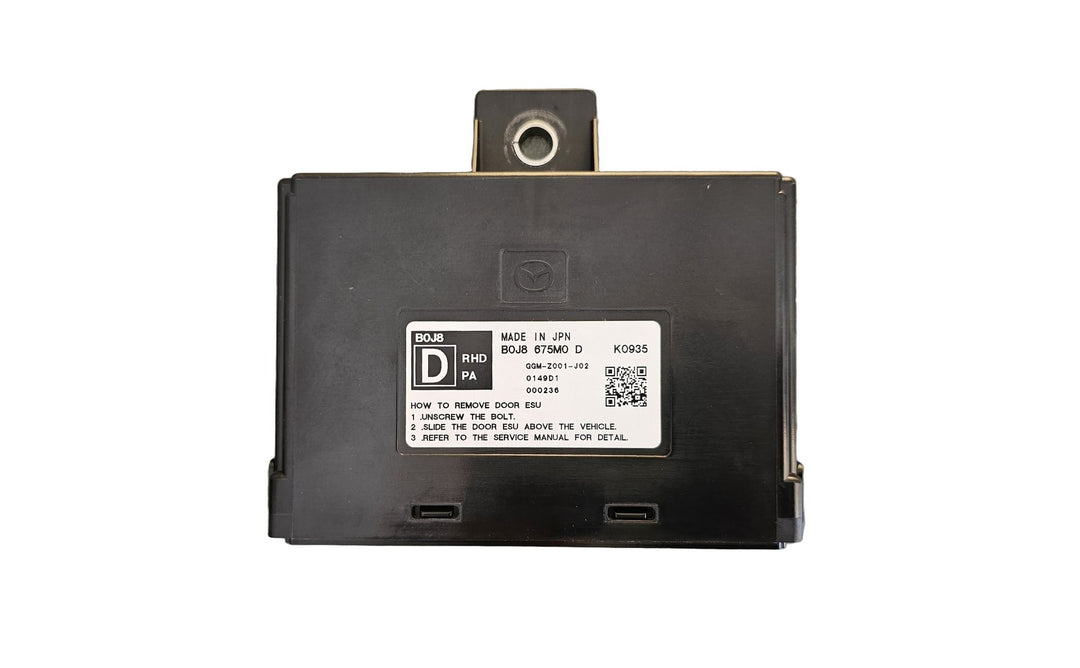 2019 Mazda Mazda3 BP JM0BP2HLA01103327 - Door Control Module PN: B0J8675M0D