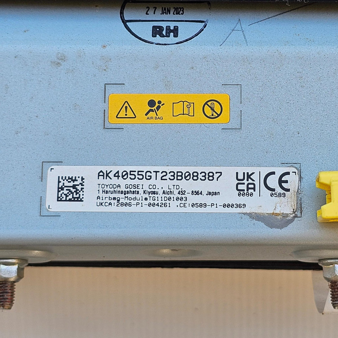 Jul 2020 to Current - Mazda BT-50 TF - Right Airbag - Knee
