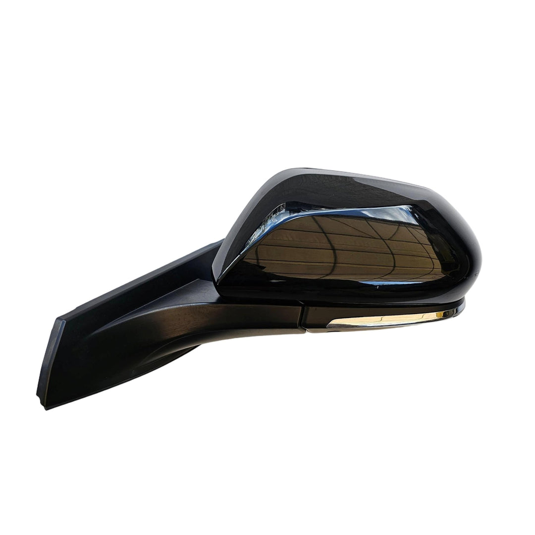 Dec 2016 to Sep 2019 - Toyota C-HR - Left Door Mirror - Power Fold, Non-Puddle Lamp Type, Gloss Black, Gen 1