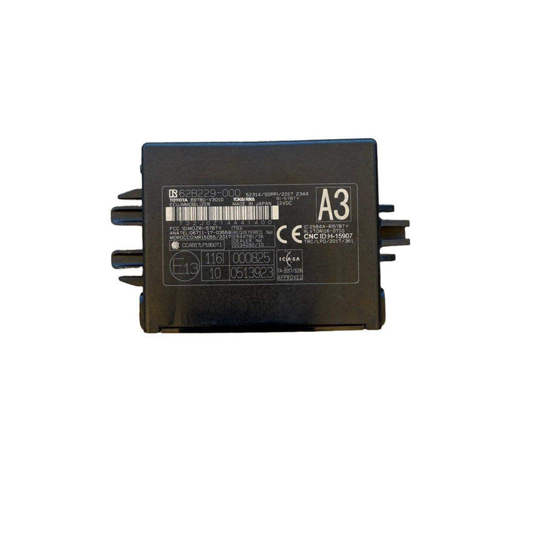 2021 Toyota Hiace - Immobiliser Controller PN: 89780V3010