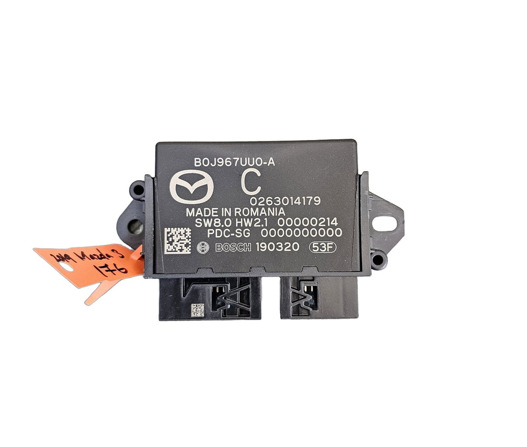 2019 Mazda Mazda3 BP JM0BP2HLA01103327 - Parking Assistant Module PN: B0J967UU0A