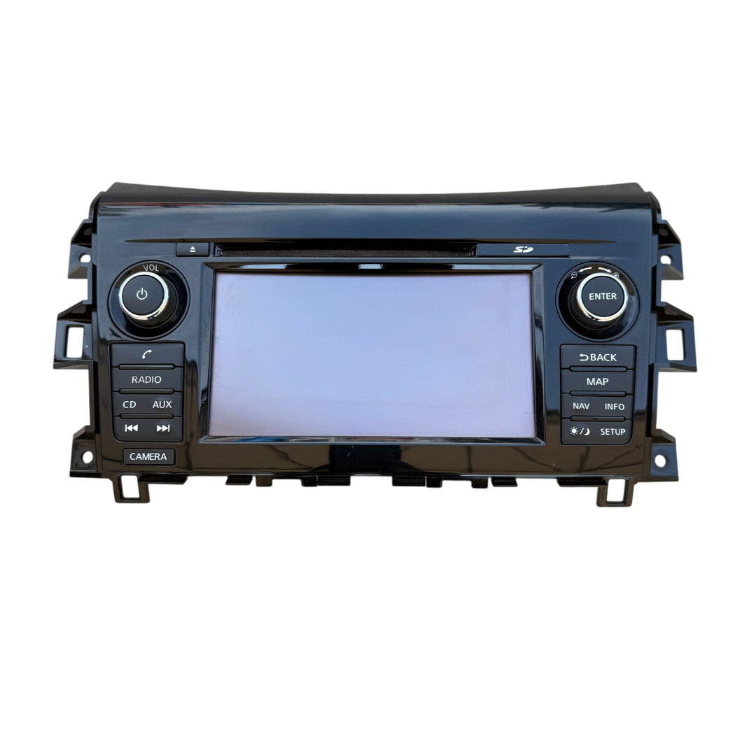 2017 Nissan Navara - Stereo Head Unit PN: 259154KE0A