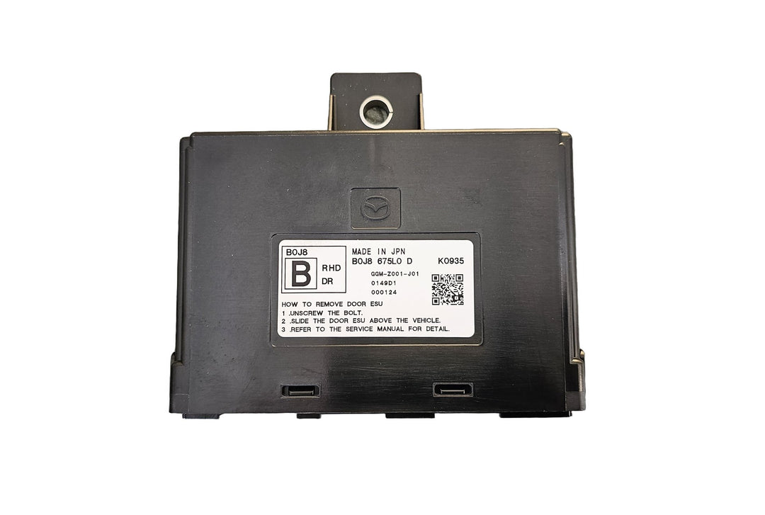 2019 Mazda Mazda3 BP JM0BP2HLA01103327 - Door Control Module PN: B0J8675L0D