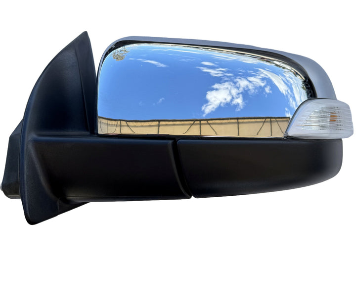 Jun 2015 to Apr 2022 - Ford Ranger XLT - Left Door Mirror - Power Fold, Chrome