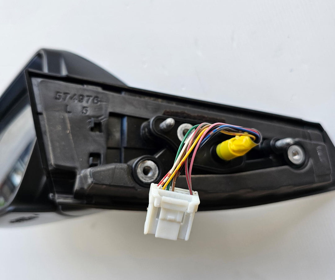 Dec 2016 to Sep 2019 - Toyota C-HR - Left Door Mirror - Power Fold, Non-Puddle Lamp Type, Gloss Black, Gen 1