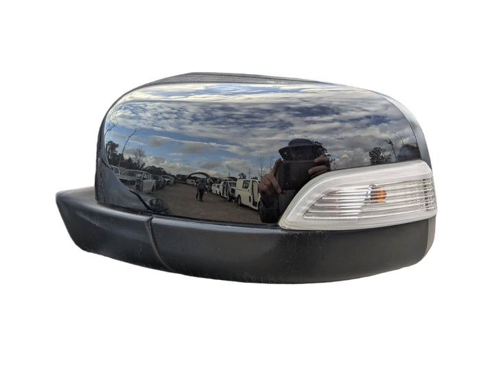 Jun 2015 to Apr 2022 - Ford Ranger PX MkII PX MkIII FX4 - Left Door Mirror - Power Fold, Indicator, Non-Puddle Lamp Type, Gloss Black