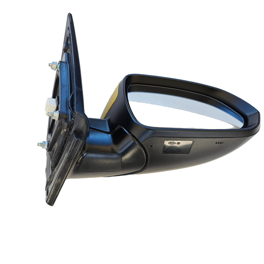 Dec 2016 to Jun 2023 - Kia Rio YB - Right Door Mirror - Non-Power Fold, Non-Heated Type, Non-Indicator, Colour Coded