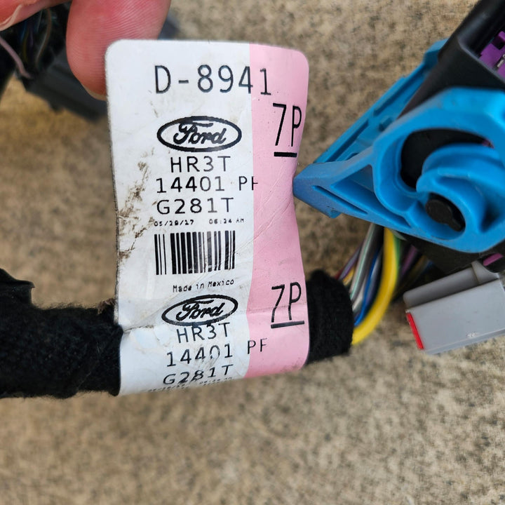 2017 Ford Mustang FM 1FA6P8CF3H5324410 - Dash Wiring Harness PN: HR3T14401G281T