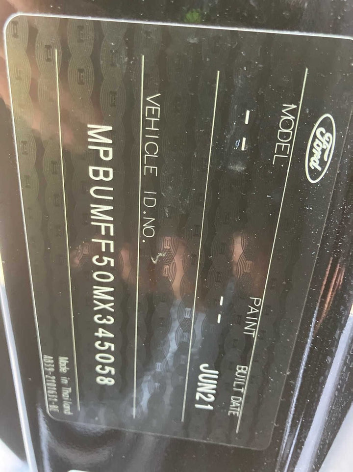 2021 Ford Ranger PX3