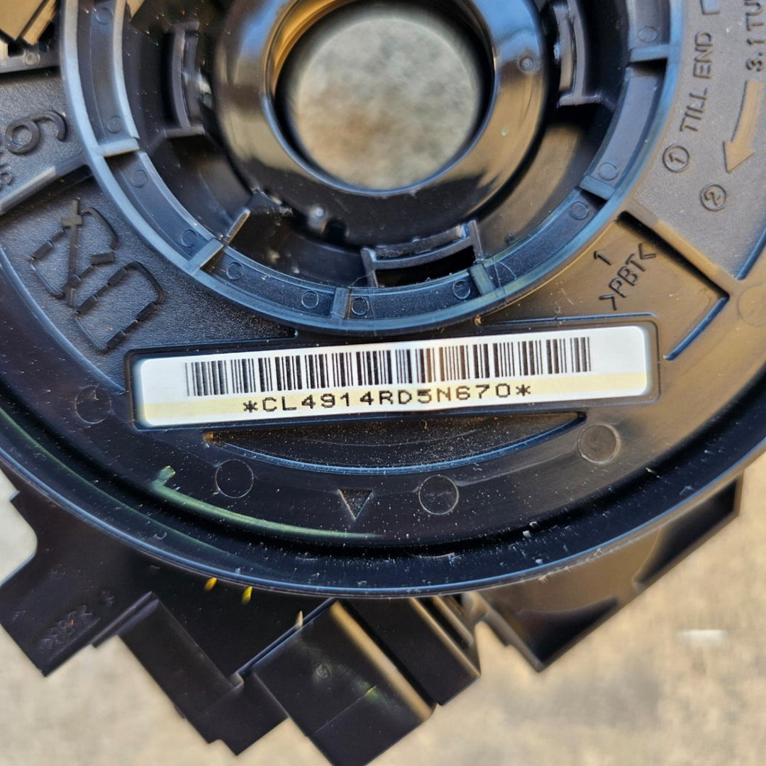 2023 Isuzu D-Max RG - Clock Spring PN: 8984848530