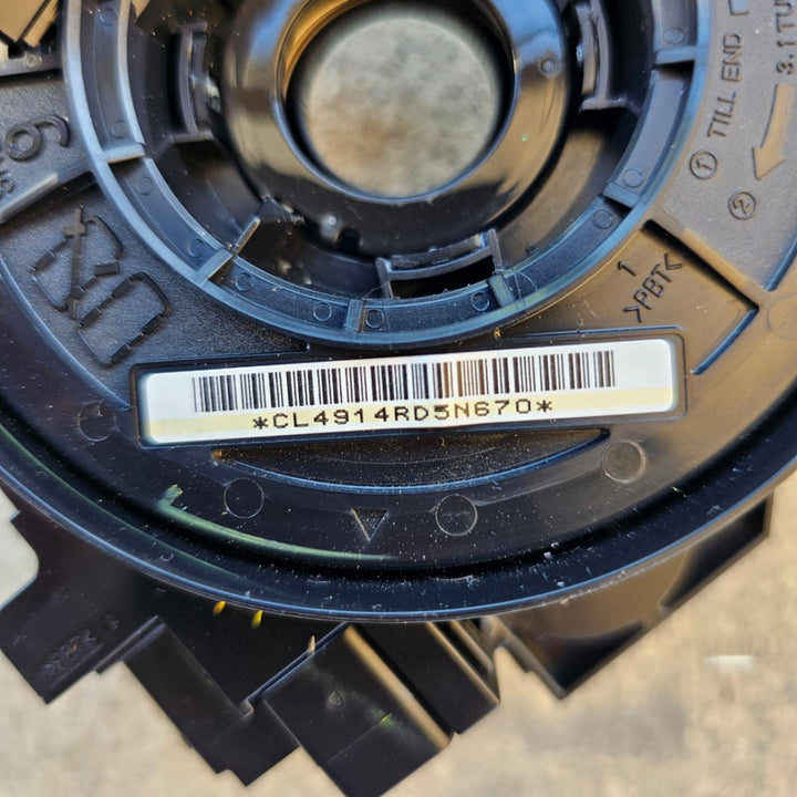 2023 Isuzu D-Max RG - Clock Spring PN: 8984848530